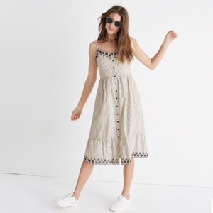 Madewell Embroidered Jardin dress
